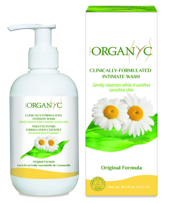 Organyc Intimate Wash - Chamomile (250ml) - Lifestyle Markets