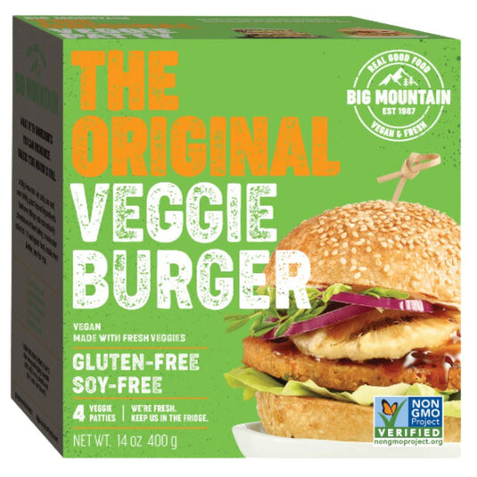 Big Mountain Foods Original Veggie Burger (400g) - Lifestyle Markets