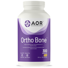 AOR Ortho Bone supplement bottle on a white background