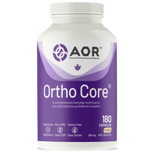 AOR Ortho Core supplement bottle on a white background