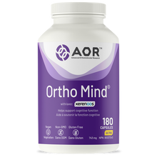 AOR Ortho Mind supplement bottle on a white background