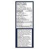 Nutrition facts label for a protein supplement on a white background