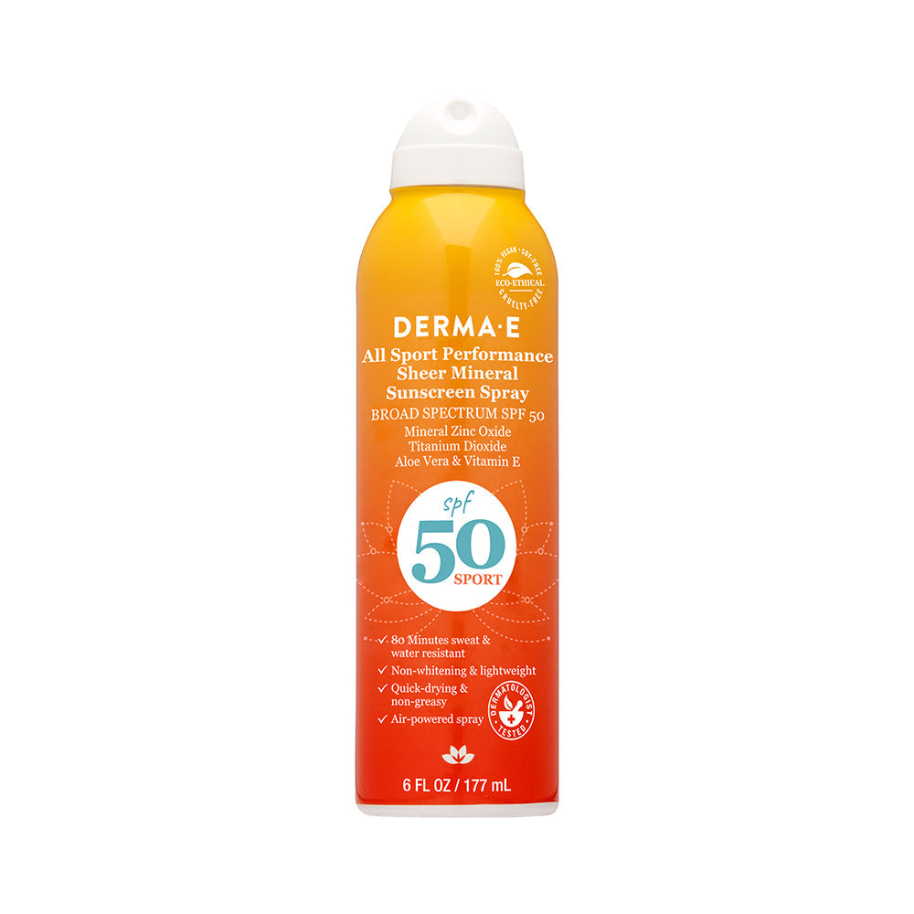 Derma E SPF50 All Sport Spray Sunscreen (177ml)