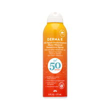 Derma E SPF50 All Sport Spray Sunscreen (177ml)