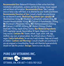 Pure Lab Bioactive B Complex (60 VCaps)