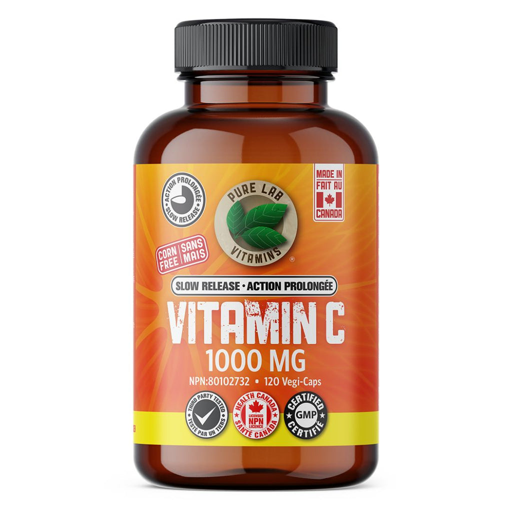 Pure Lab Slow Release Vitamin C 1000mg (120VCaps)