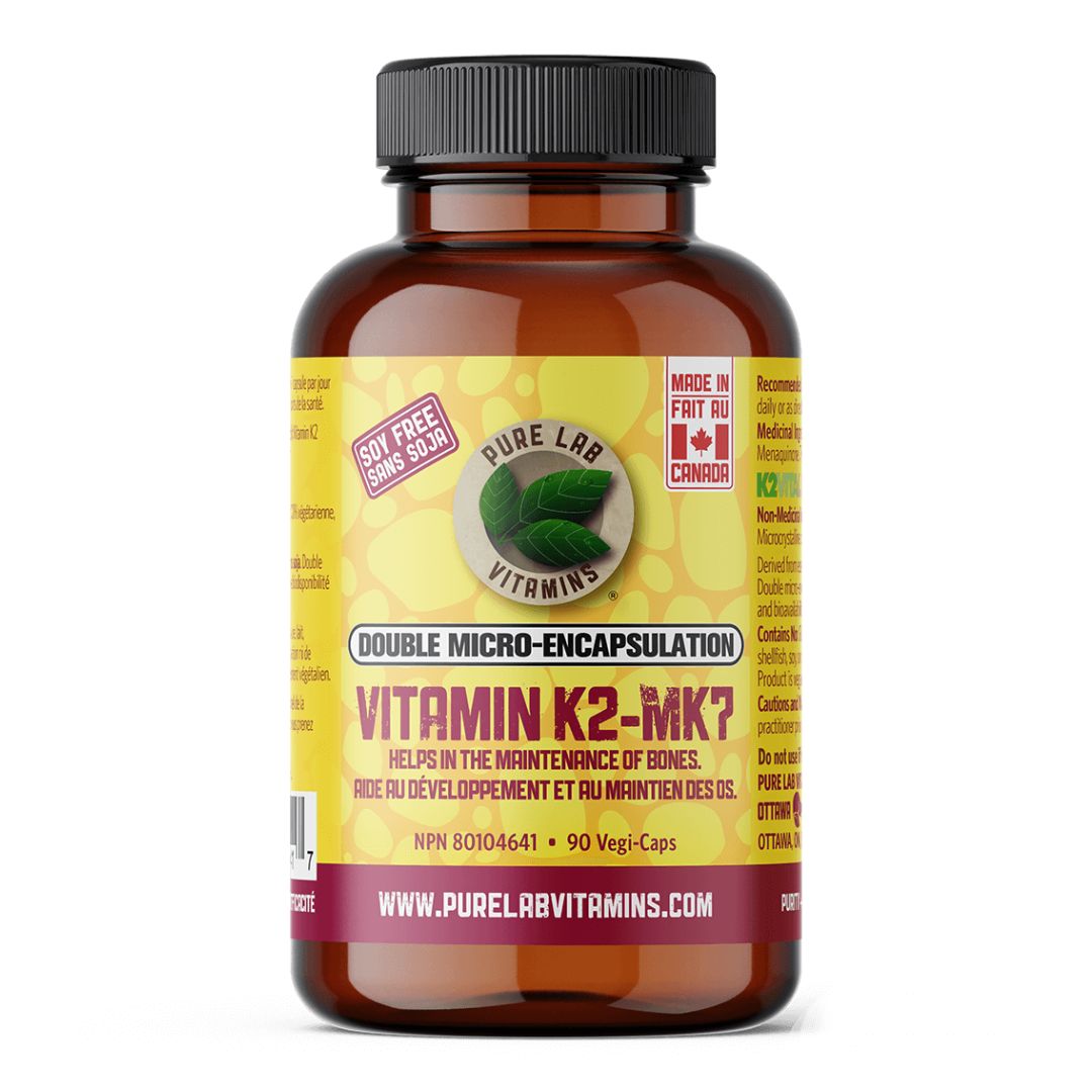 Pure Lab Vitamin K2-MK7 (90 VCaps) - Lifestyle Markets