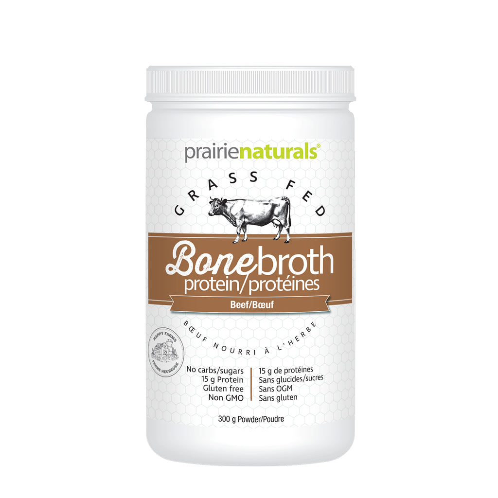 Prairie Naturals Grass Fed Beef Bone Broth (300g)