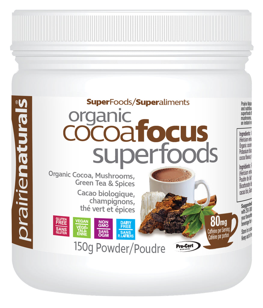 Prairie Naturals Organic CocoaFocus Superfoods (150g)