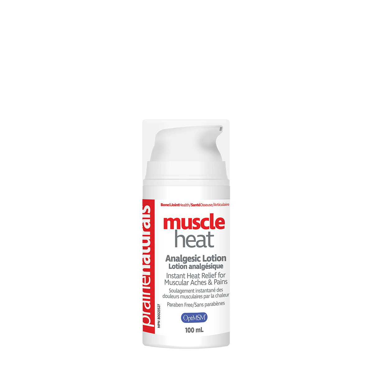 Prairie Naturals Muscle Heat with OptiMSM (100mL) - Lifestyle Markets