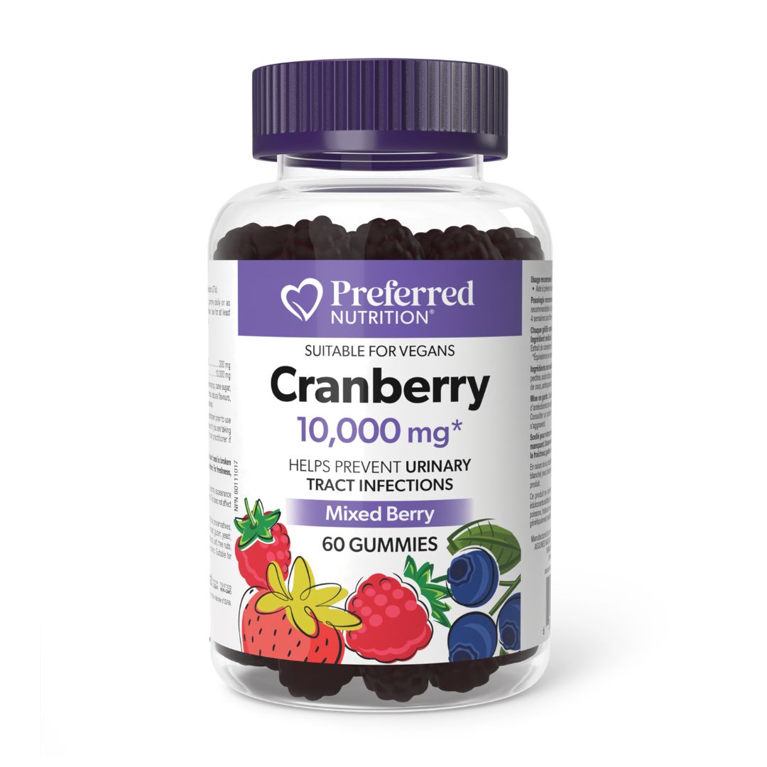 Preferred Nutrition Cranberry (60 Gummies) - Lifestyle Markets