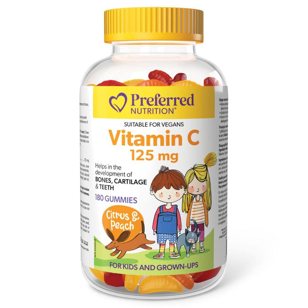 Preferred Nutrition Kids Vitamin C Gummies (180's)