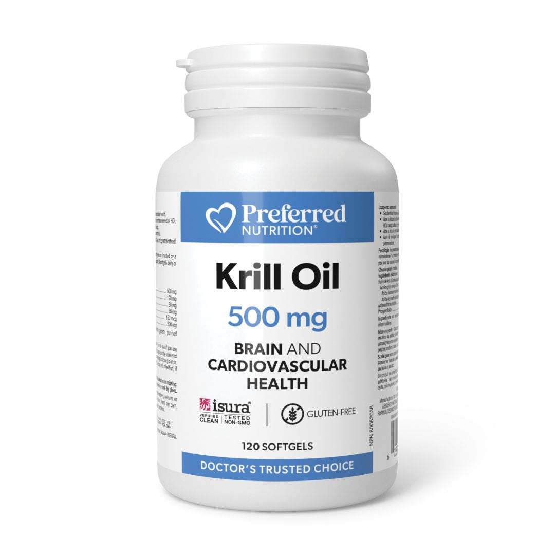 Preferred Nutrition Krill Oil (120 Sgels) - Lifestyle Markets