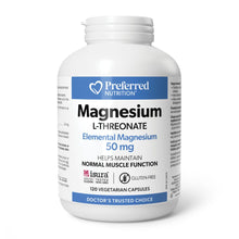 Preferred Nutrition Magnesium L-Threonate (120VCaps)