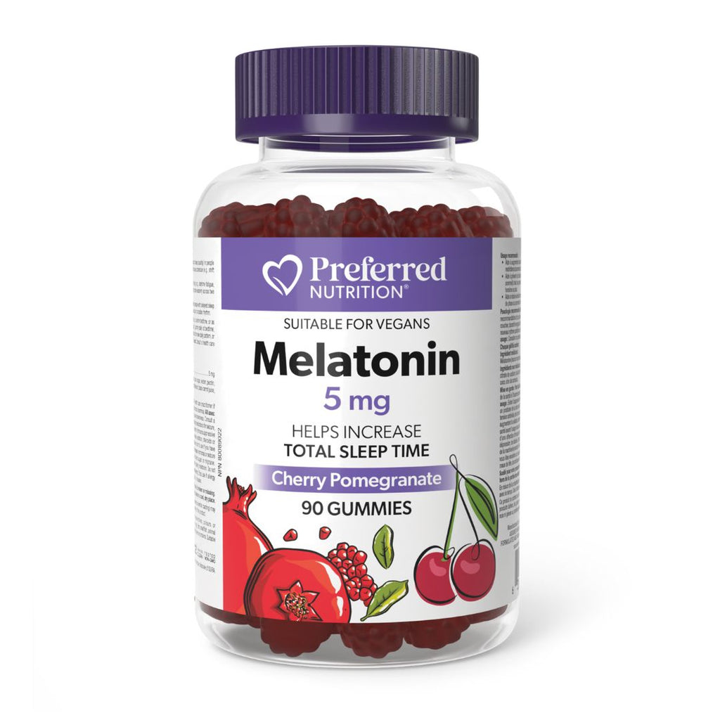 Preferred Nutrition Melatonin 5mg (90 Gummies)