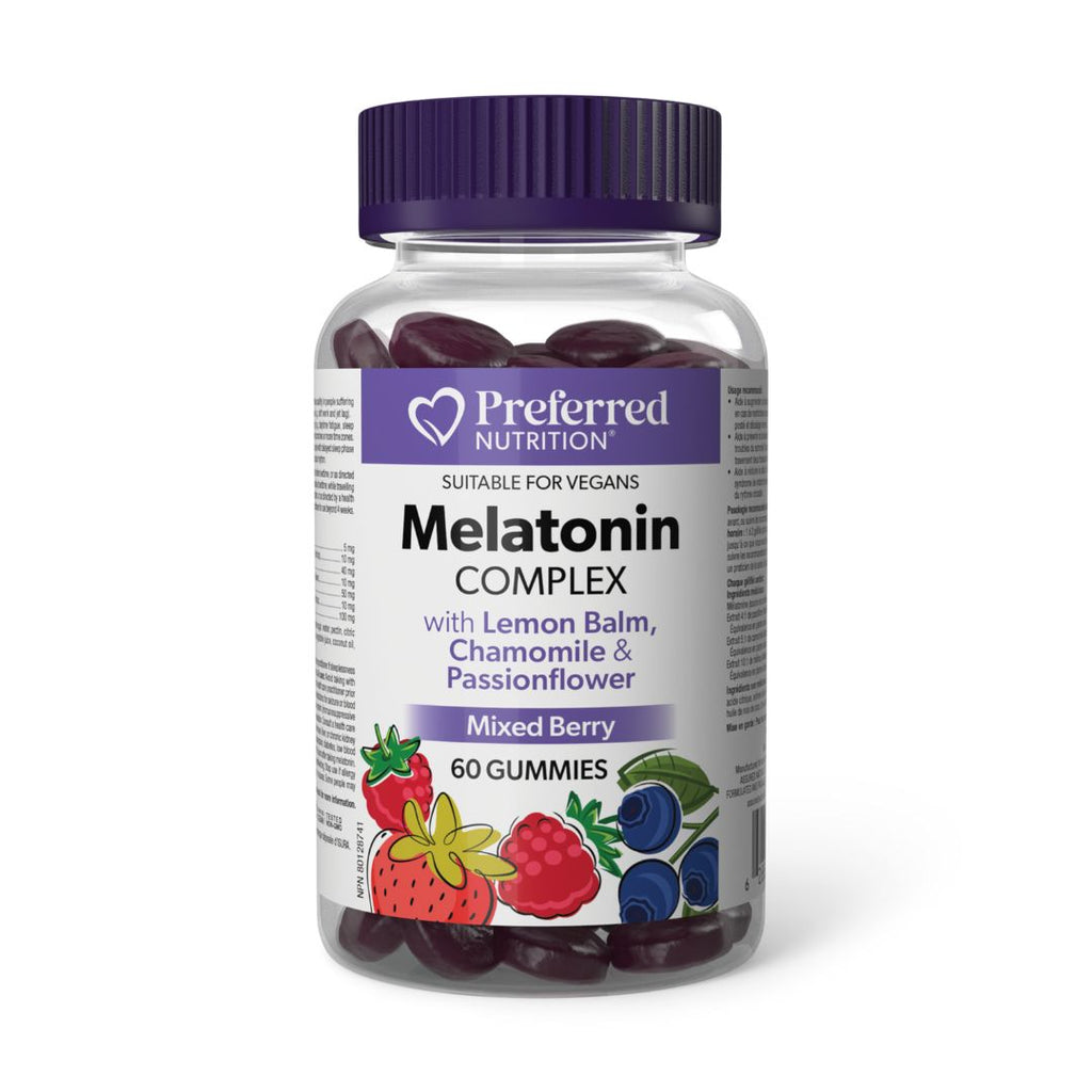 Preferred Nutrition Melatonin Complex (60 Gummies)