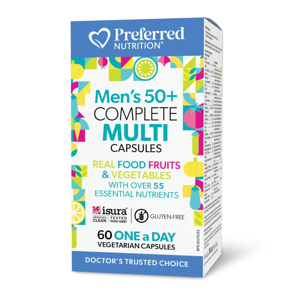 Preferred Nutrition Men's 50+ Complete Multi (60 VCaps)