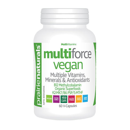 Prairie Naturals Multi Force Vegan (60 VCaps) - Lifestyle Markets