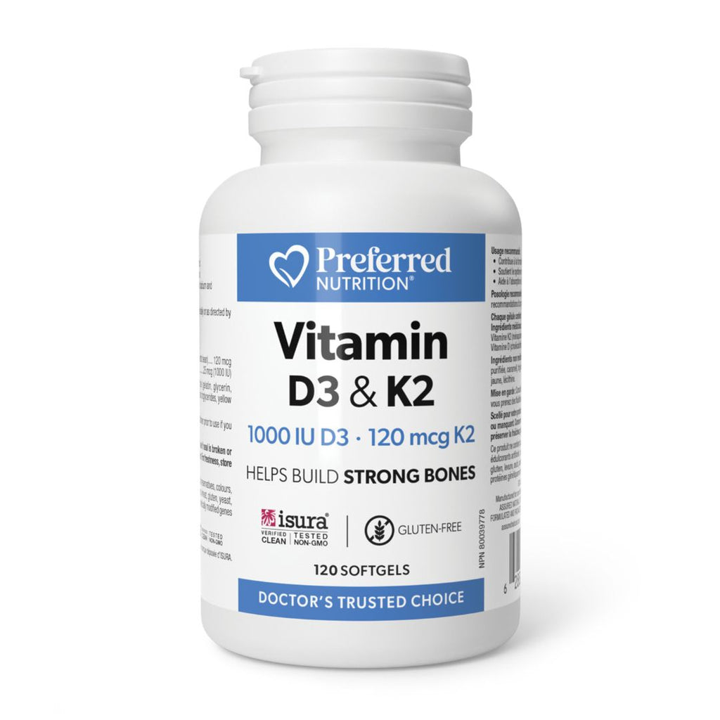 Preferred Nutrition Vitamin D3 & K2