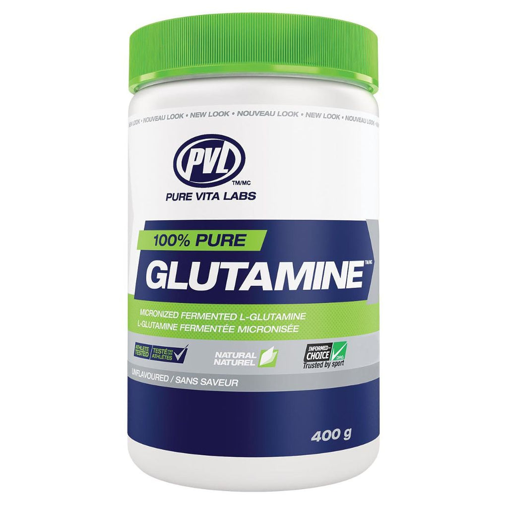 PVL 100% Pure Glutamine - Unflavoured (400g)