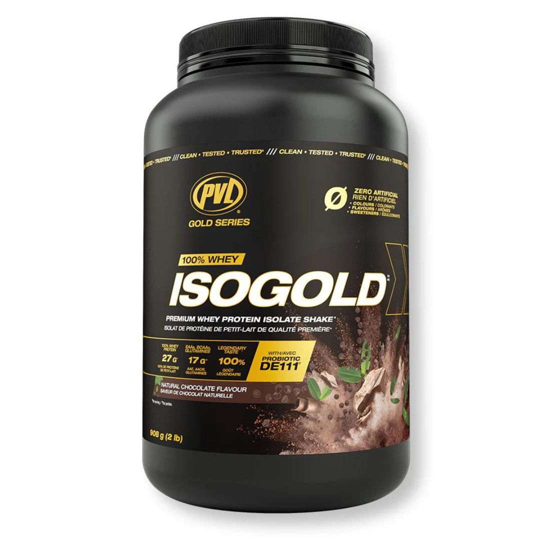 PVL ISOGOLD Whey - Natural Chocolate (908g) - Lifestyle Markets