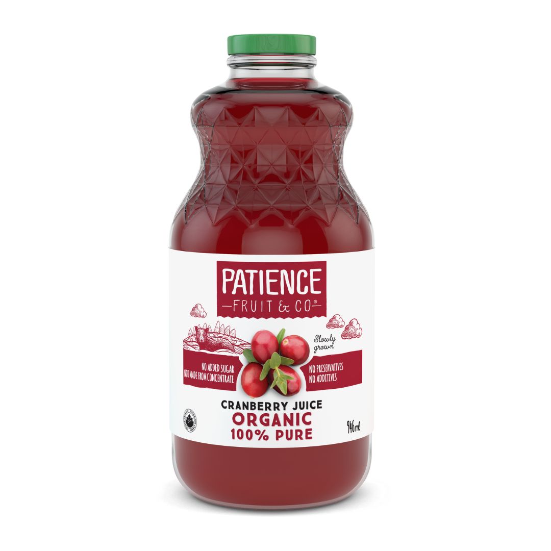 Patience Fruit & Co. Organic Pure Cranberry Juice (1L) - Lifestyle Markets