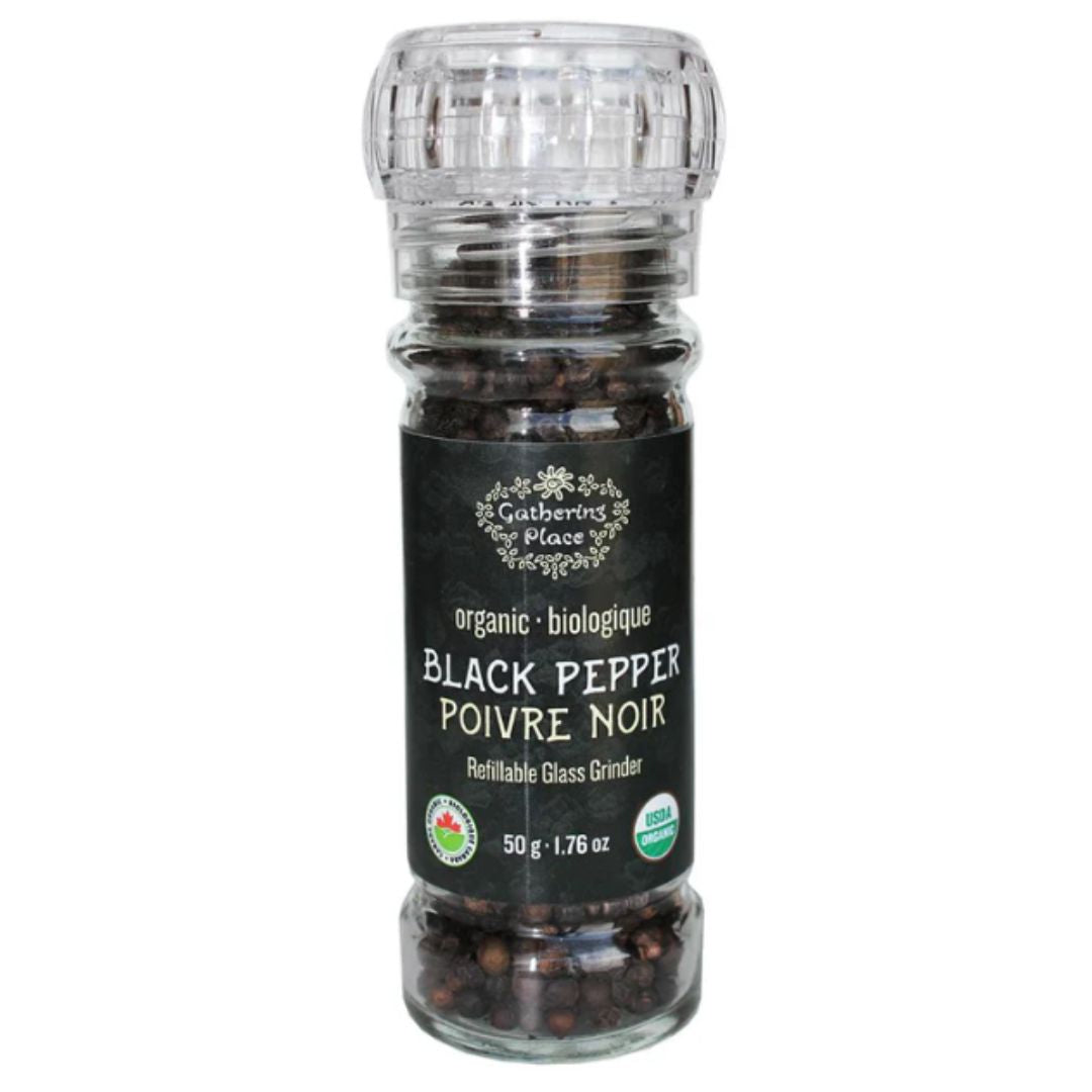 Gathering Place Organic Whole Black Pepper