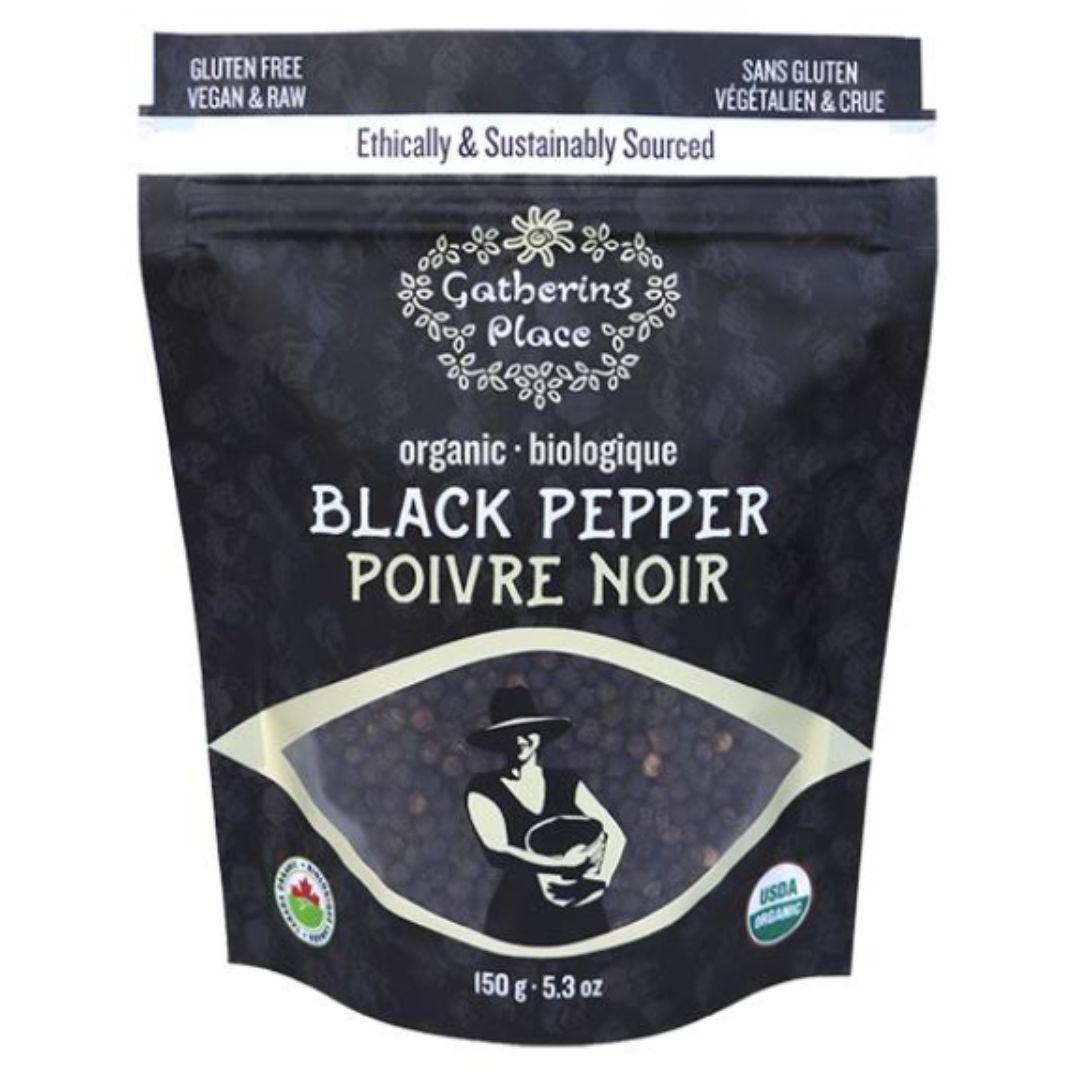 Gathering Place Organic Whole Black Pepper