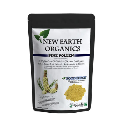 New Earth Organics Pine Pollen (112g) - Lifestyle Markets