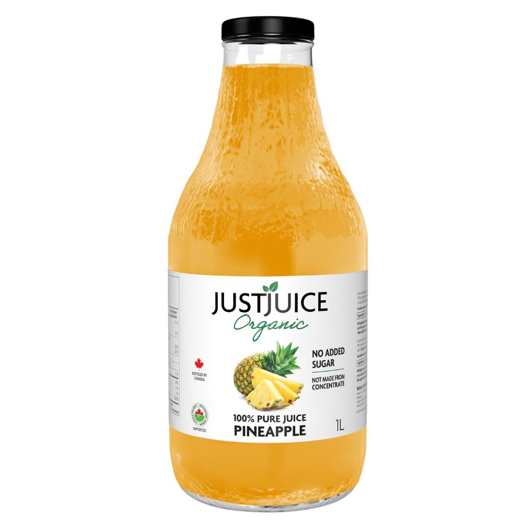 Just Juice Organic Pineapple Juice (946ml) - Lifestyle Markets