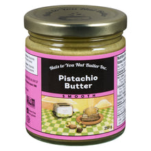 Jar of Nuts to You Nut Butter Inc. Pistachio Butter on a white background