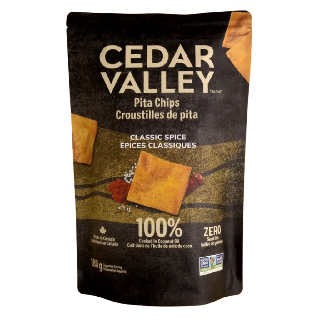 Cedar Valley Pita Chips - Classic Spice (180g)