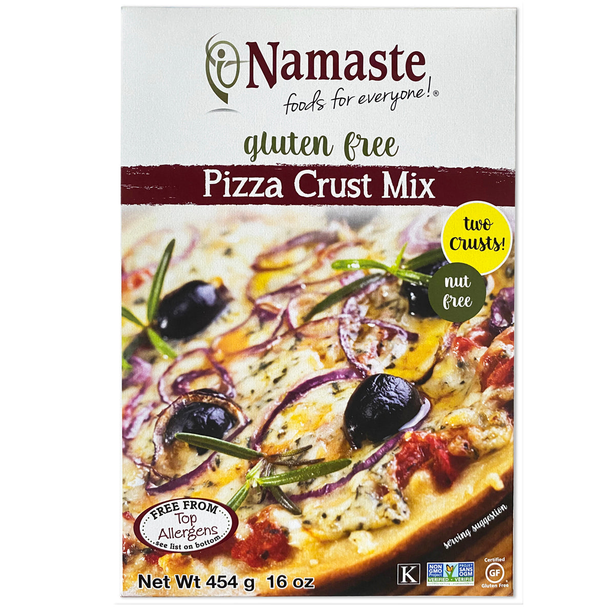 Namaste Foods Pizza Crust Mix (454g) - Lifestyle Markets