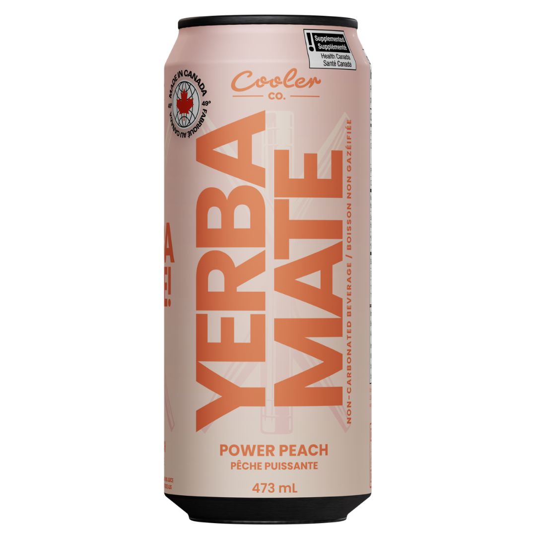 Cooler Co Yerba Mate - Power Peach (473 ml)