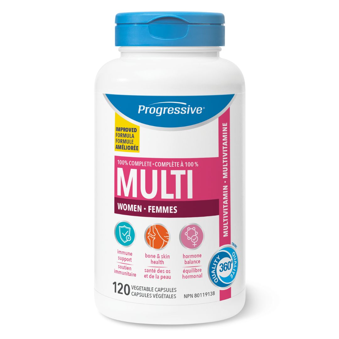 Progressive Women's MultiVitamin (120 VCaps) - Lifestyle Markets