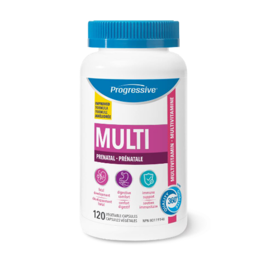 Progressive MultiVitamin - Prenatal Formula (120 VCaps)