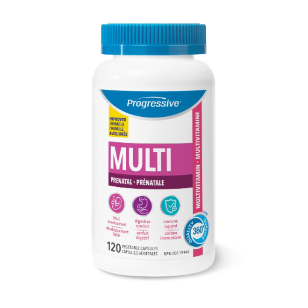 Progressive MultiVitamin - Prenatal Formula (120 VCaps) - Lifestyle Markets