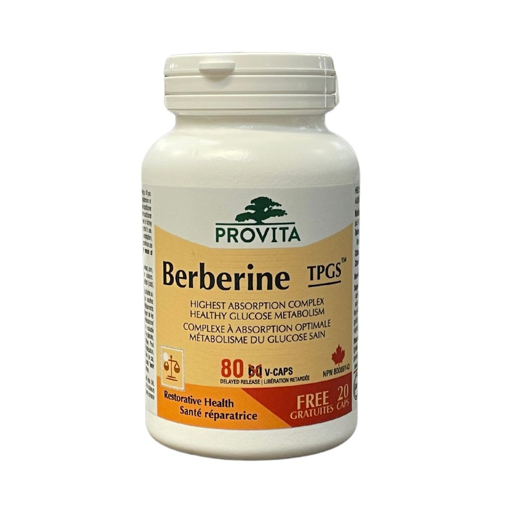 Provita Berberine TPGS BONUS (80 VCaps)