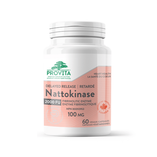 Provita Nattokinase 100mg (60VCaps) - Lifestyle Markets