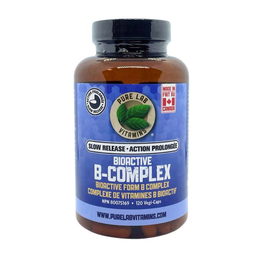 Pure Lab Bioactive B Complex (120 VCaps) - Lifestyle Markets