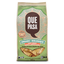 Que Pasa Organic Thin & Crispy Lime Chips (300g)