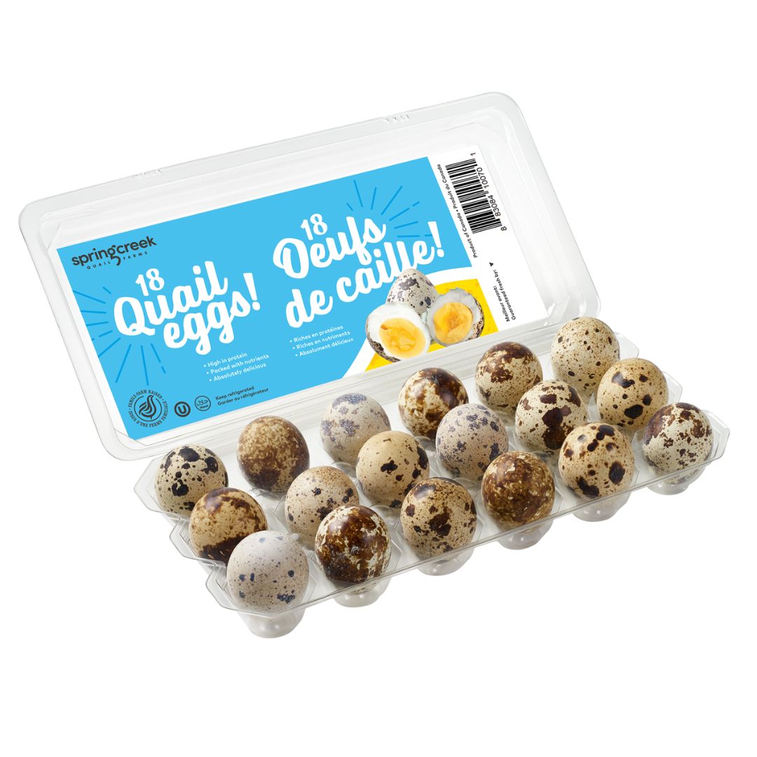 Spring Creek Quail Eggs (18 Eggs) - Lifestyle Markets