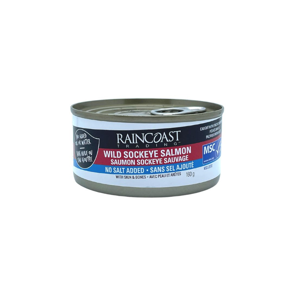 RainCoast Trading Wild Sockeye Salmon - No Salt (160g) - Lifestyle Markets