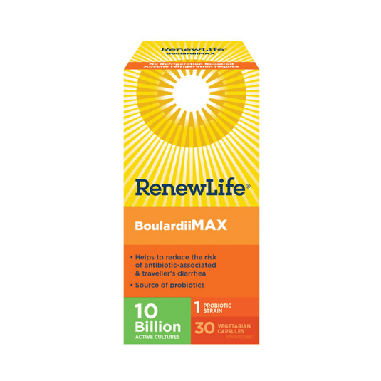 Renew Life Boulardii Max 10 Billion (30 VCaps) - Lifestyle Markets