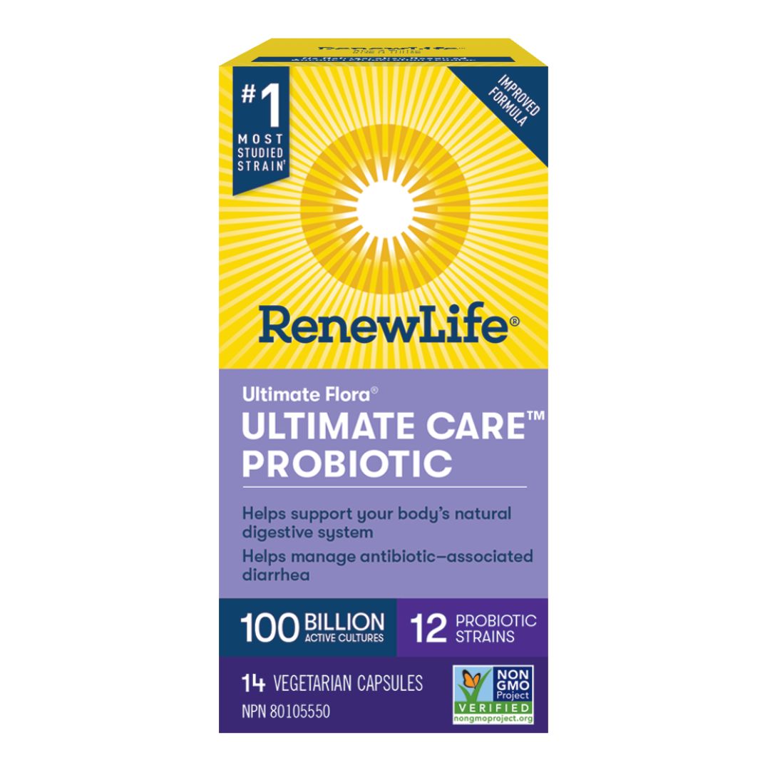 Renew Life Ultimate Care Probiotic 100B (14 VCaps) - Lifestyle Markets