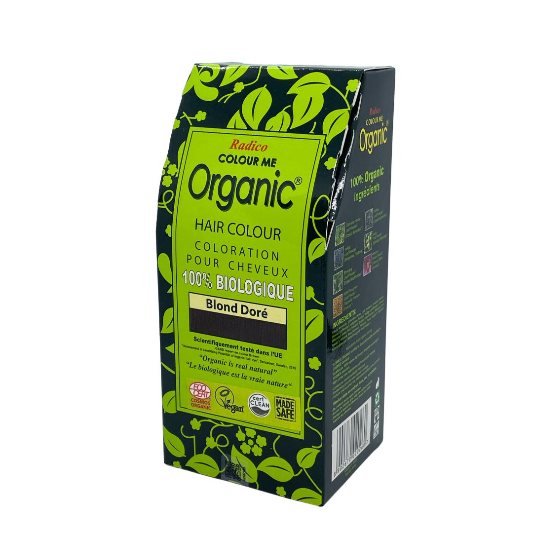 Radico Organic Hair Colour - Golden Blonde (100g) - Lifestyle Markets
