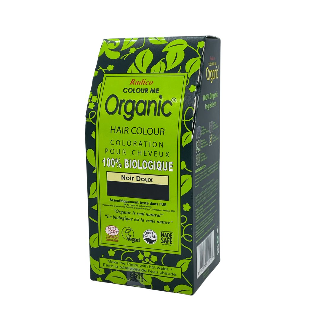 Radico Organic Hair Colour - Soft Black (100g) - Lifestyle Markets