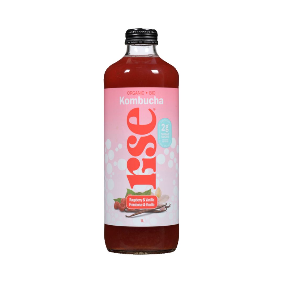 Rise Kombucha - Raspberry & Vanilla (1L)