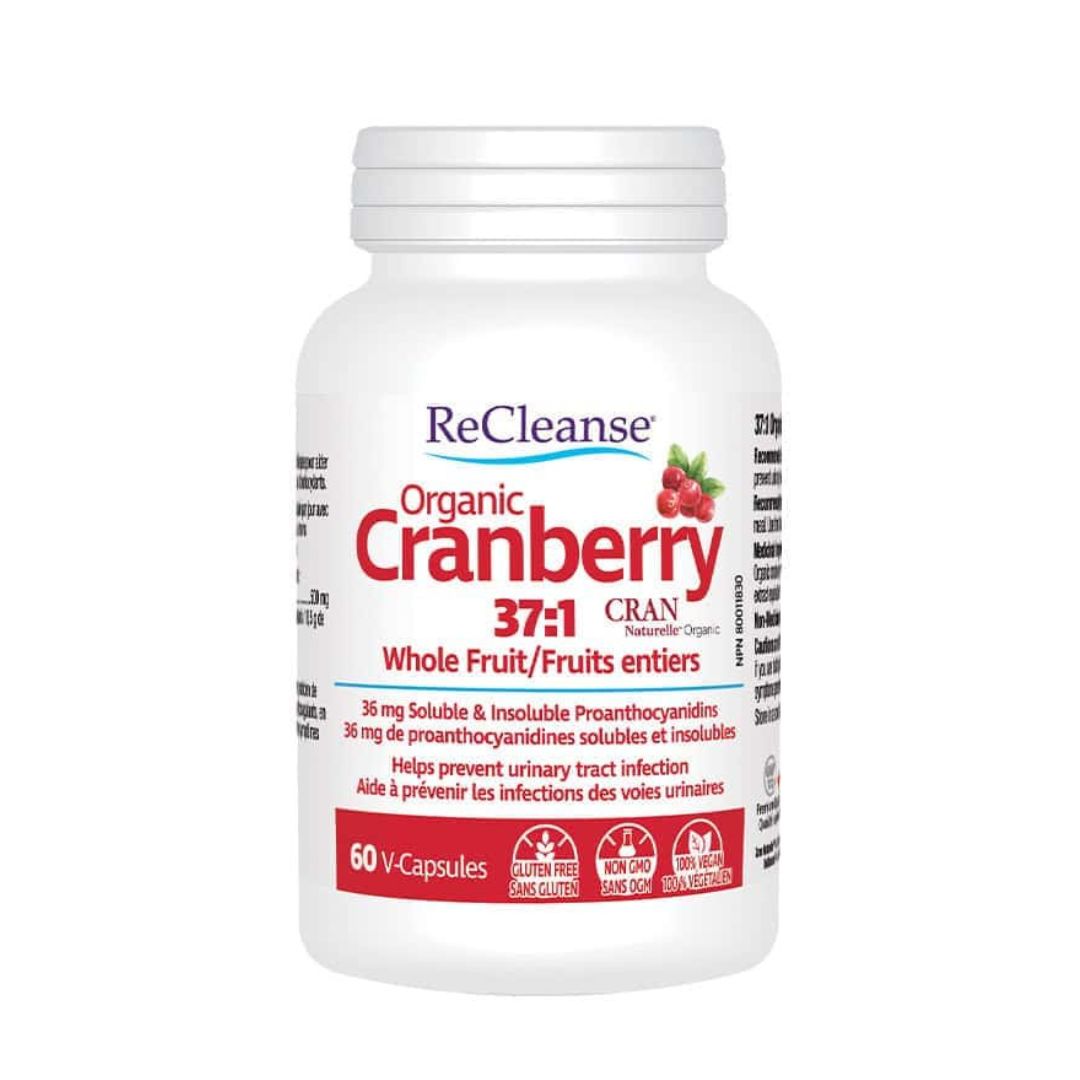 ReCleanse Organic Cranberry (60 VCaps) - Lifestyle Markets
