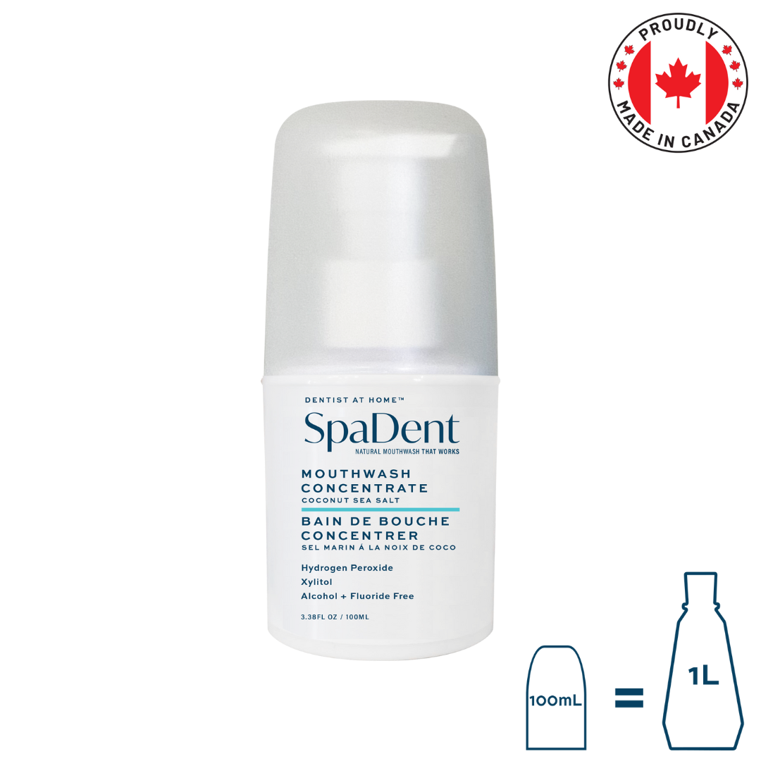 SpaDent Mouthwash Concentrate - Coconut & Sea Salt (100ml)